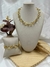 Conjunto Choker e Pulseira Corrente