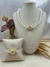 Conjunto Choker e Pulseira Acrílico