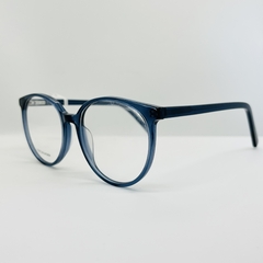Óculos para grau redondo azul - comprar online