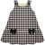 Salopete Com Golinha Bebê Menina Milon Preto Ref.03 (De P A G) - 2000843-9010 - loja online