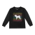 Camiseta Meia Malha Manga Longa Infantil Menino Charpey Preta Ref.03 (De 4 A 8 Anos) - 28760-900