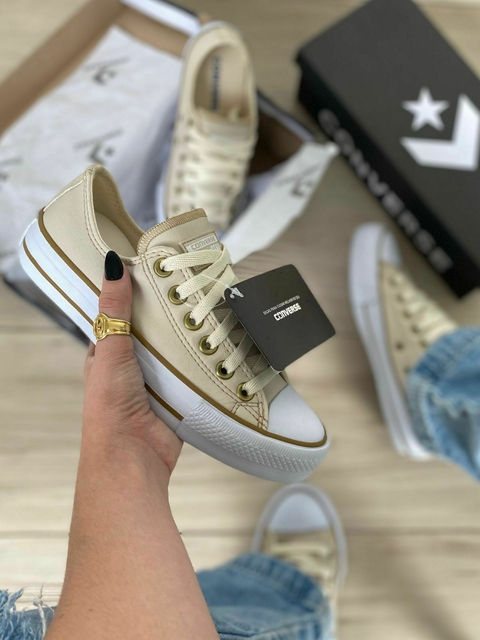 ALL STAR AREIA - PALMILHA CONFORT - LINHA PREMIUM