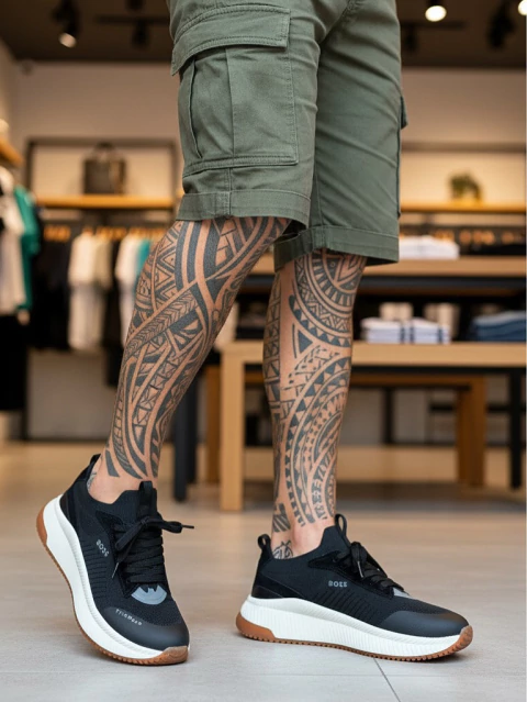 Tênis Hugo Boss - preto - comprar online