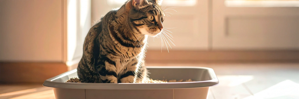 Gato bebiendo agua para mantenerse hidratado