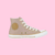 TÊNIS CONVERSE CHUCK TAYLOR ALL STAR HI PLAY ON FASHION ROSA NUDE - comprar online