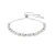 Pulseira Céleste | Pérolas e Zircônias — Ródio Branco