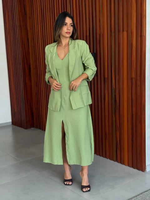 BLAZER ALONGADO MANGA 7/8