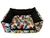 CAMA PUFF RECTANGULAR PARA PERRO, LONETA COLORES MEDIANA, COJIN DOBLE VISTA, BASE IMPERMEABLE