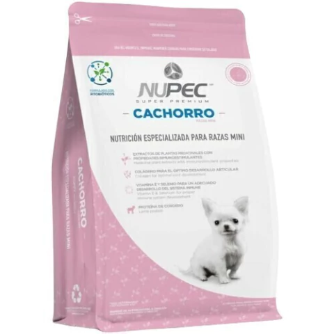 ALIMENTO NUPEC CACHORRO RAZAS MINIS