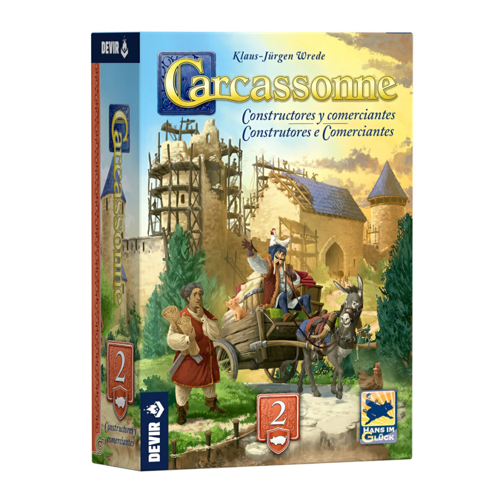 Carcassonne 2 Constructores. y comerciantes