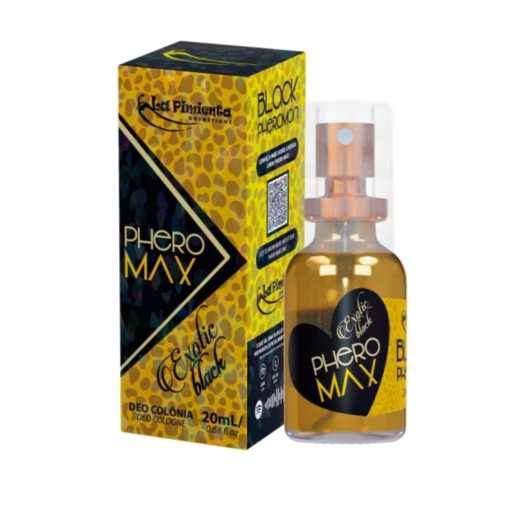 PERFUME AFRODISÍACO PARA ATRAÇÃO EXOTIC BLACK