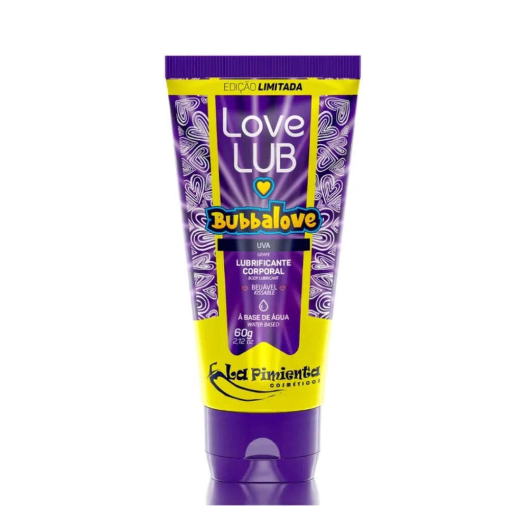Lubrificante Bubbalove Uva 60g