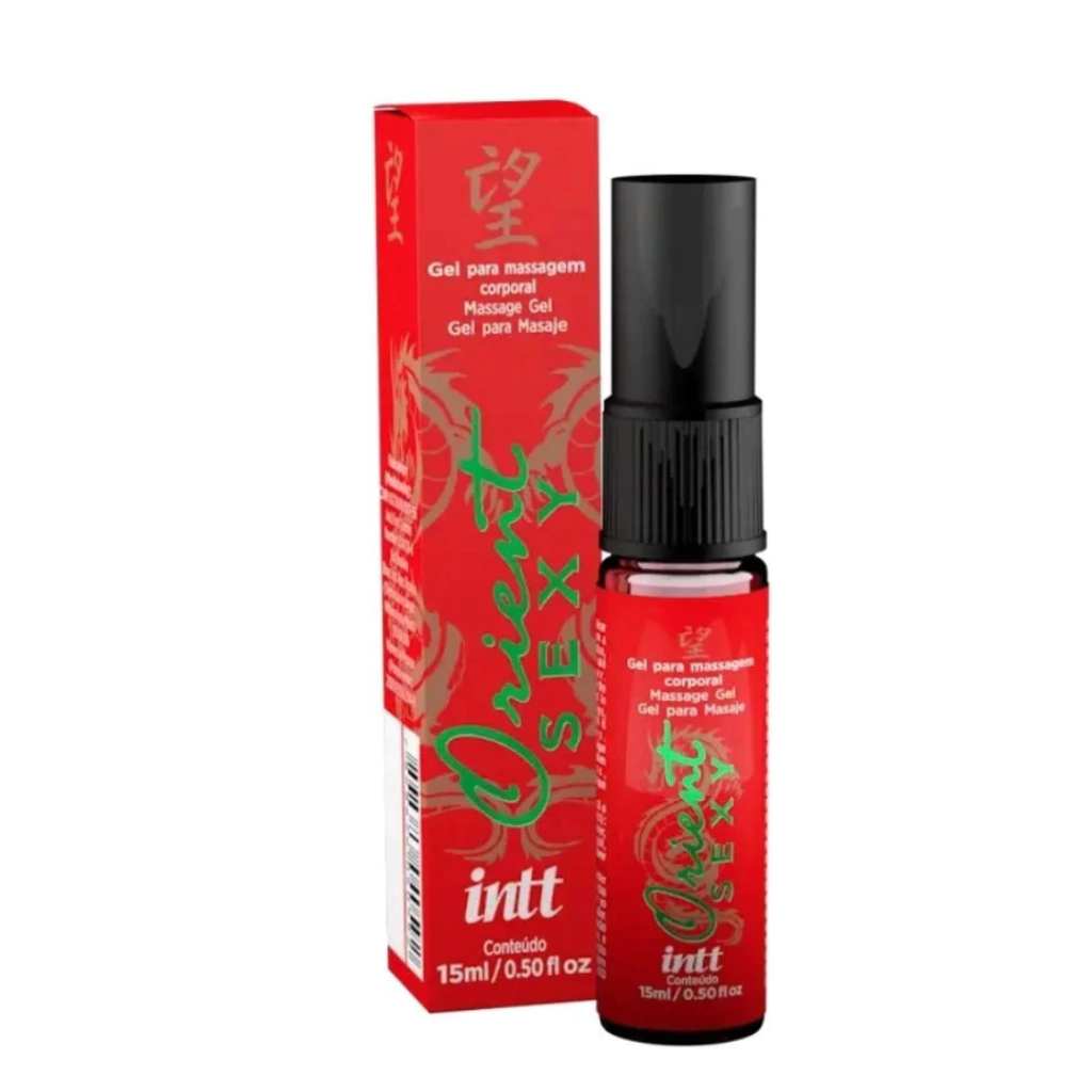 Orient gel unissex com efeito quente 15ml