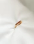 Anel Liso Quadrado - Banhada em Ouro 18k