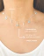 Colar Choker Olho Grego - Banhada em Prata 925 na internet
