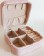Mini Porta Jóias - Rosa/Bege/Preto