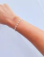 Pulseira Pérolas - Banhada em Ouro 18k na internet
