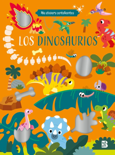 Mis stickers centelleantes - Los dinosaurios - Ballon