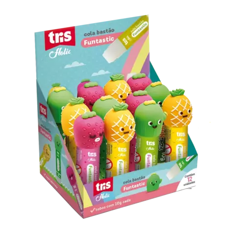 Cola Bastão Tris Funtastic 10G