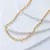 Colar Dourado Elo Português 4mm banhado a ouro 18k
