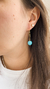 Brincos Misadorea Jade Turquesa - comprar online