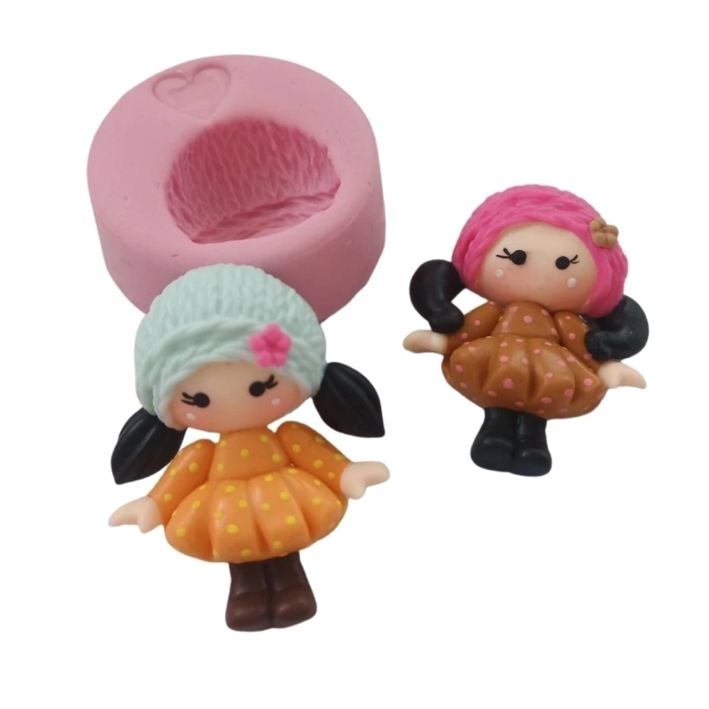 Molde de Silicone Para Biscuit Cabeça Trico |Cód. 3105 na internet