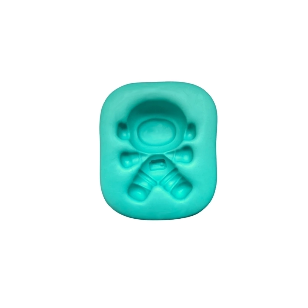 Molde de silicone para biscuit Astronauta Baratinho |Cód. A082 na internet