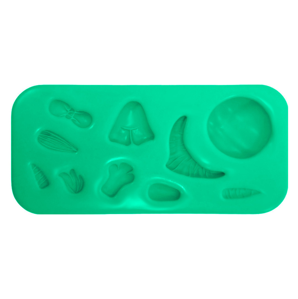 Molde de Silicone Para Biscuit multi natal - MJ Artesanatos | Cód. A023 - comprar online
