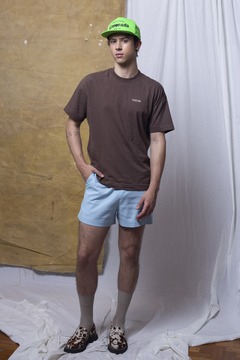 Short Linho Alfaiataria - Rocus - Azul - comprar online
