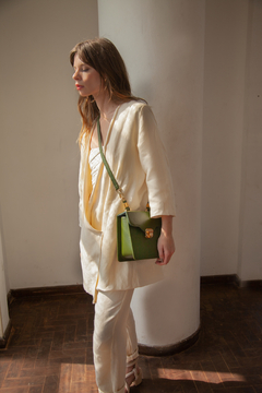 Bolsa Vitta Petal Verde - Cambucá