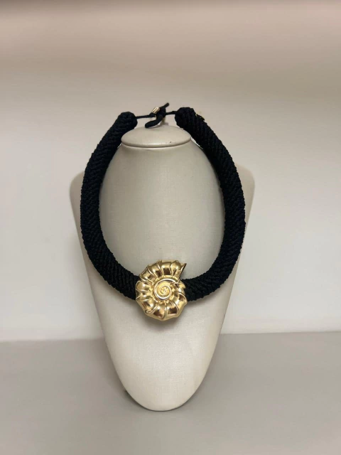 Colar Caracol Preto