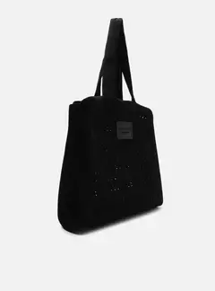 Bolsa Shopping Preta Crochê Mônaco Grande - loja online