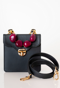 Bolsa Vitta Petal Preta - comprar online
