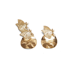 Brinco Desigual Stud Papillon