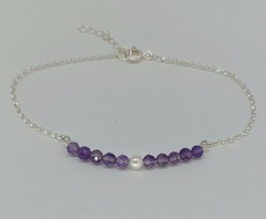 Pulseira Anahata Ametista