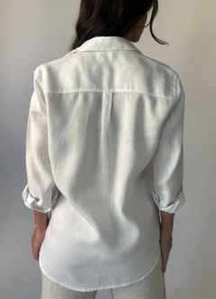 Camisa Évora | 100% Linho Branco