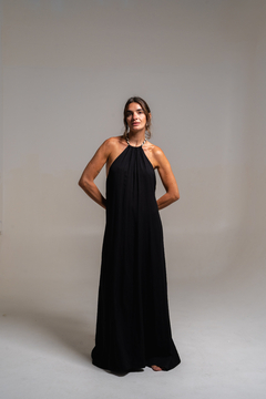 Vestido Ceará Longo Preto - comprar online