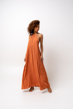Vestido Ceará Longo Terra - Cambucá