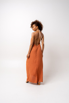 Vestido Ceará Longo Terra - comprar online