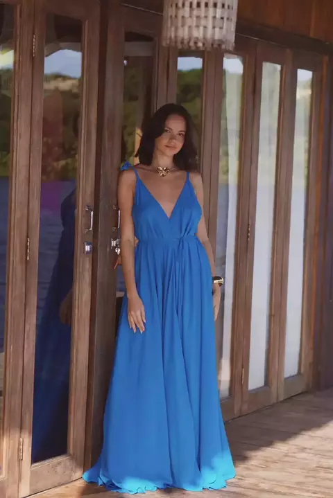 Vestido alceu azul