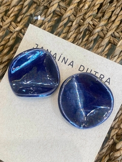 Brinco Ondas Madrepérola - azul