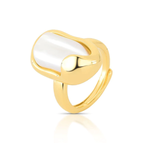 Anel pérola barroca cravacao inglesa