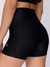 SHORT FIT CANELADO PRETO - comprar online