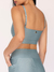 TOP FIT CANELADO AZUL na internet