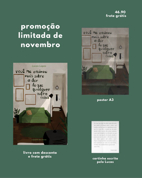 Você me ensinou mais sobre a dor do que qualquer outra coisa - comprar online