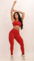 Legging Seamless Fit Red – Conforto e Modelagem - loja online