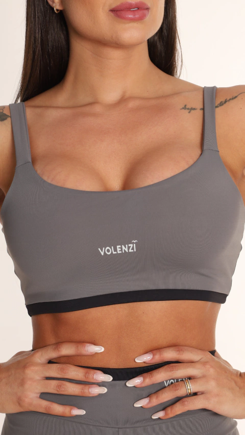 Top Duo Absolute Gray – Sustentação Garantida