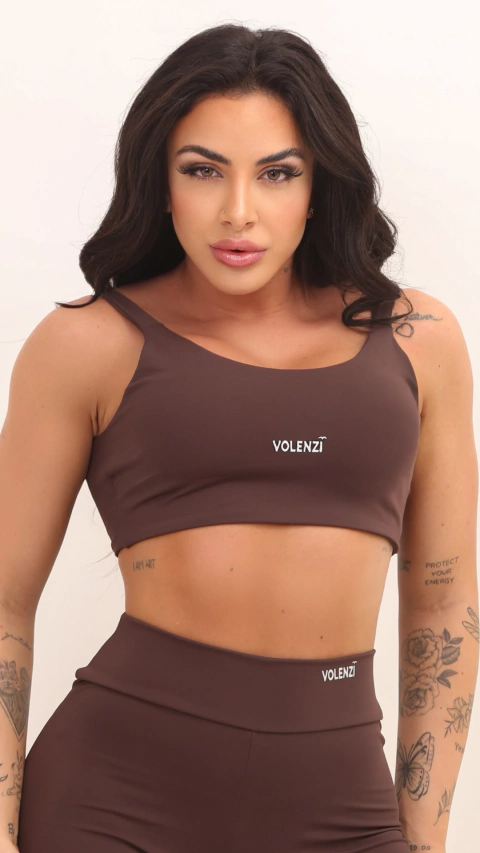 Top Freedom Mocha – Movimento e Leveza - comprar online