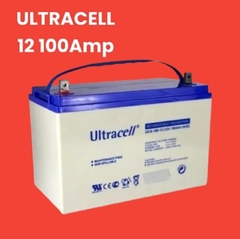 Bateria ULTRACELL GEL 12V 100Ah Ciclo profundo, 2400c. 30% DOD