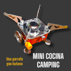 Mini cocina camping a gas butano